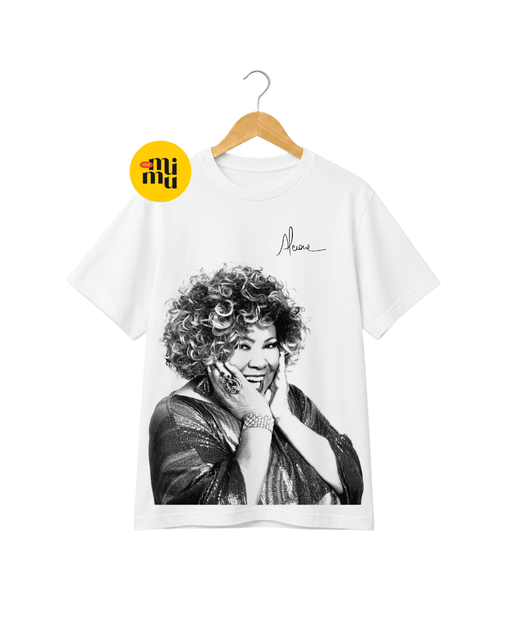 Camisas Alcione - Foto Grande P&B