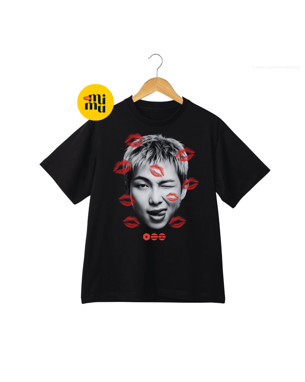 Camisas BTS - Kiss - RM