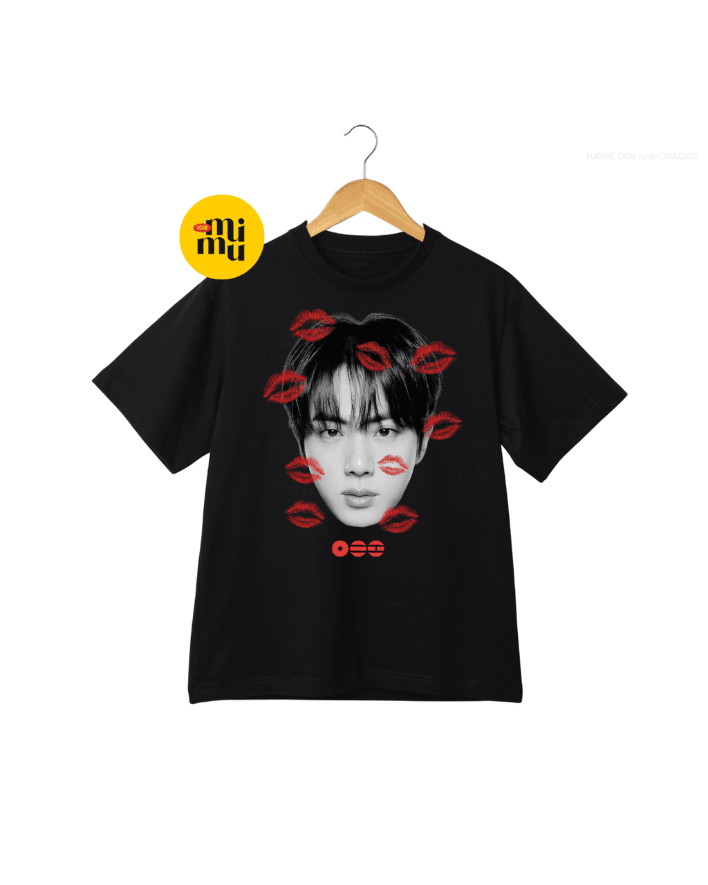 Camisas BTS - Kiss - Jin