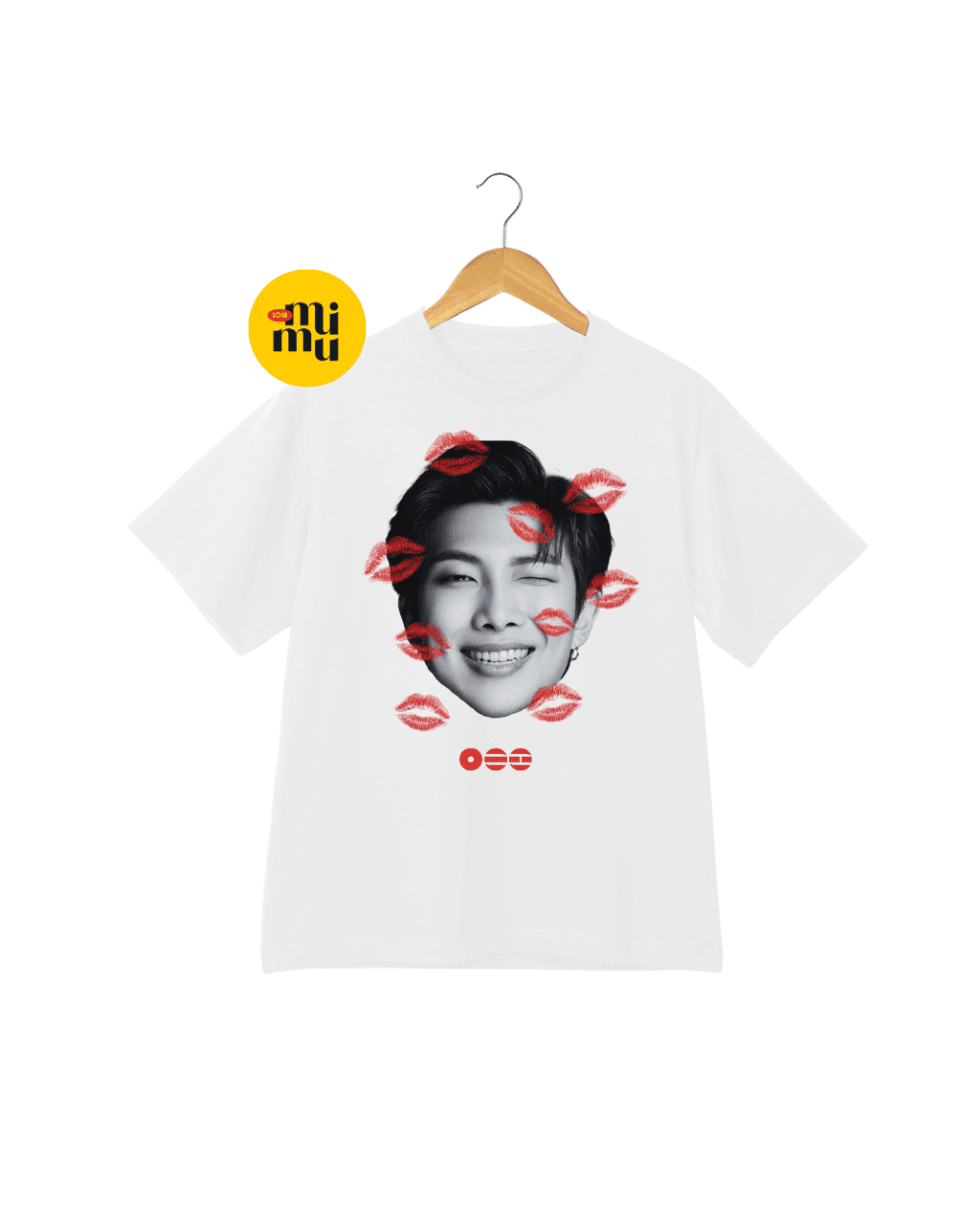 Camisas BTS - Kiss - Kim Namjoon