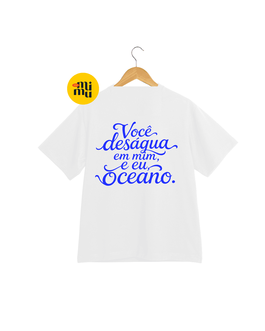 Camisa Djavan - Halftone Azul - Costas Oceano