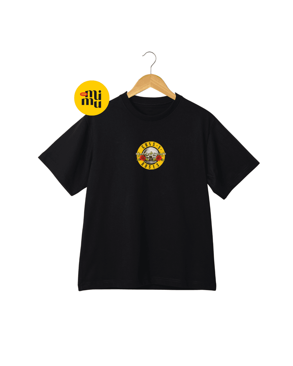 Camisa Guns N' Roses - Logo Pequena Peito