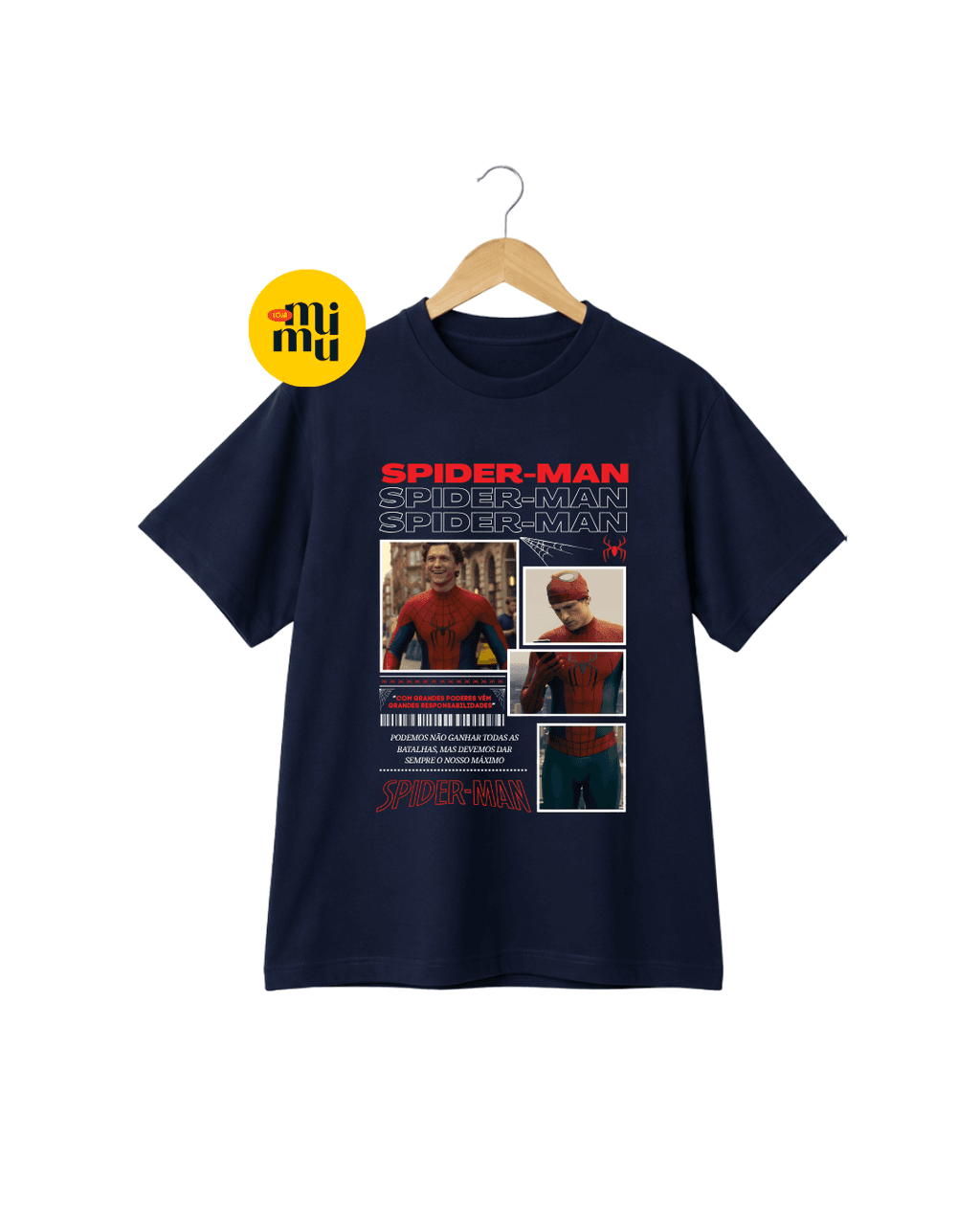 Camisa Homem Aranha - Quadros Live Action