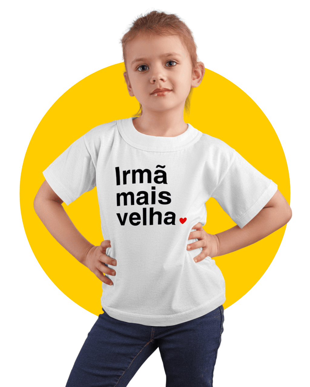 Camisas infantil - Irmã Mais Velha