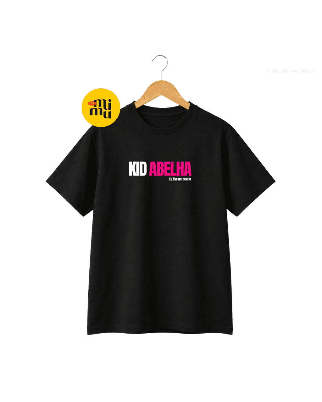 Camisa Kid Abelha - Nome Turnê