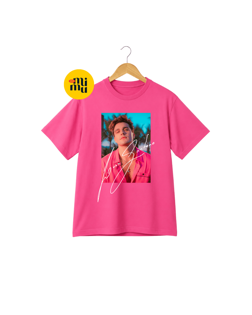 Camisa Luan Santana - Foto Rosa