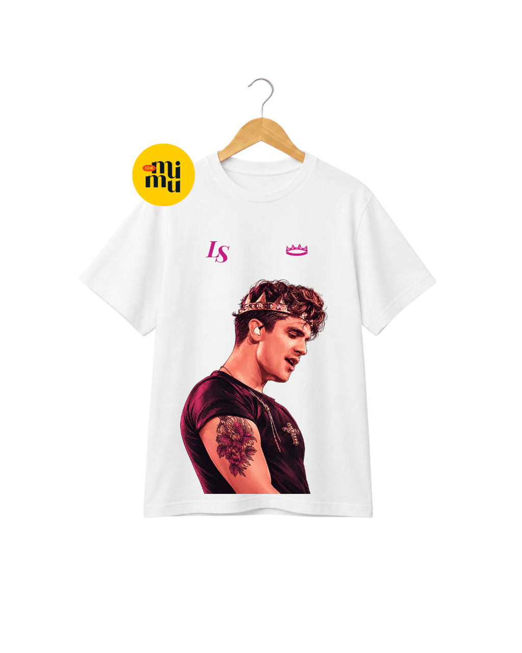 Camisa Luan Santana - Músicas + Frente Grande