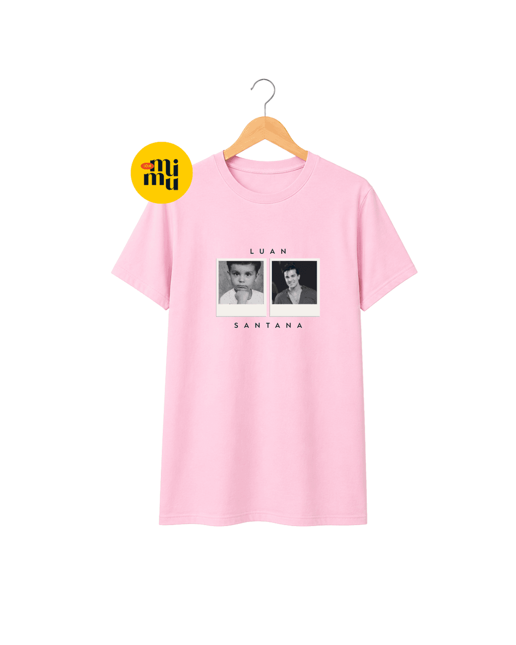 Camisa Luan Santana - Polaroid Dupla