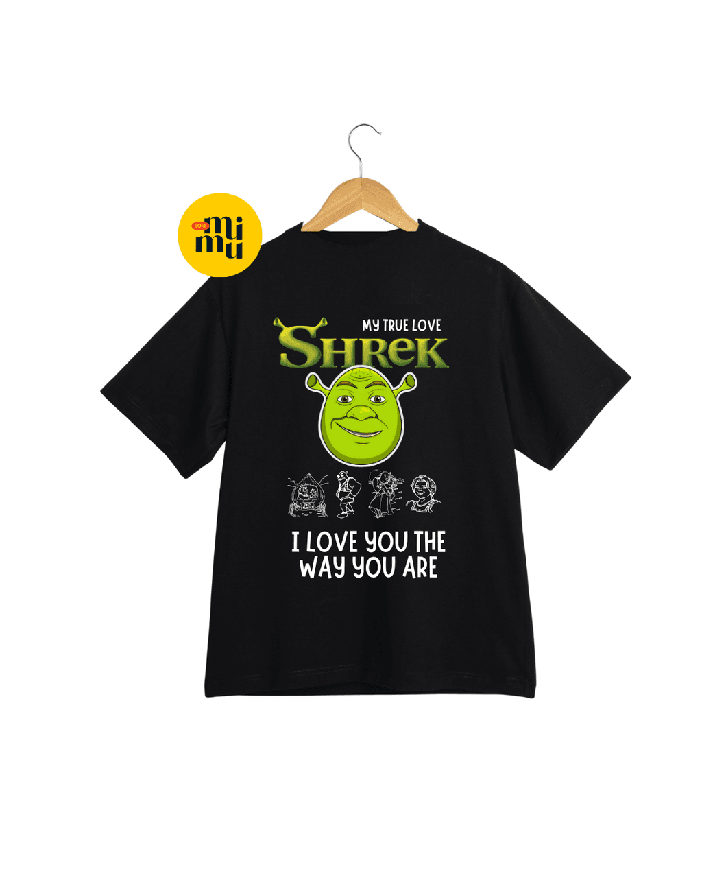 Camisa Shrek - My True Love - Frente e costas