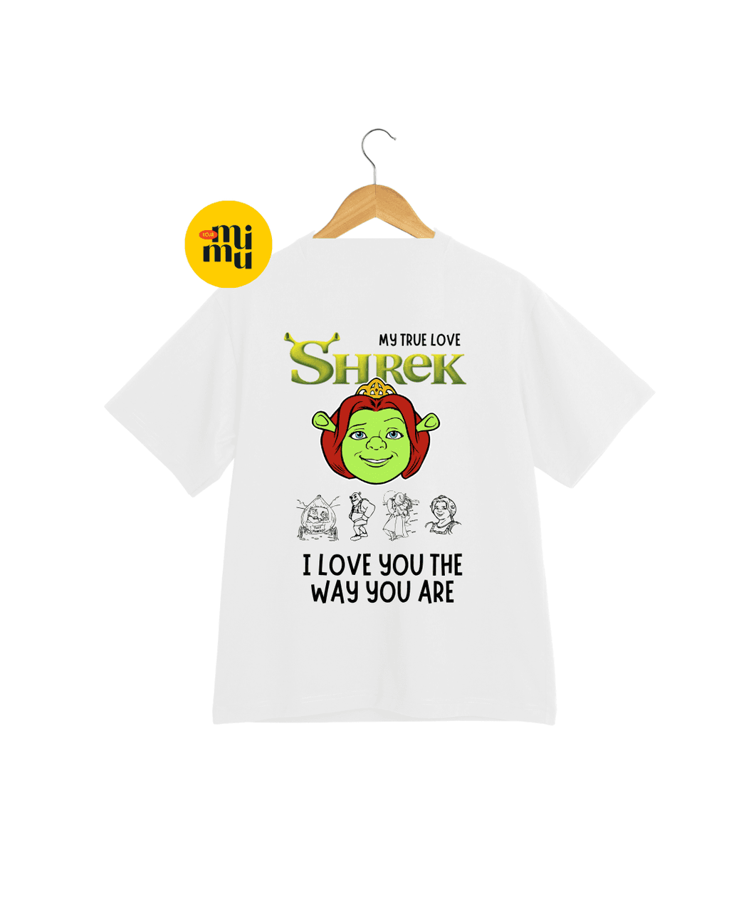 Camisa Fiona - My True Love - Frente e costas