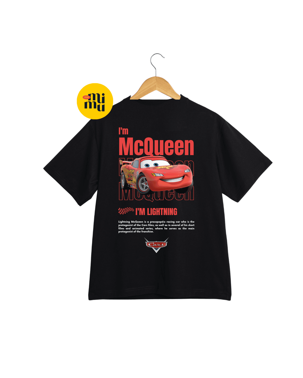 Camisa Carros - Relâmpago McQueen