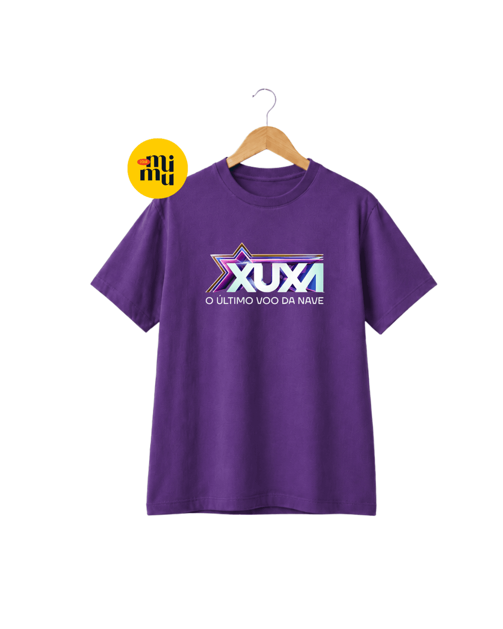 Camisa XUXA - Logo Turnê - O último voo da nave