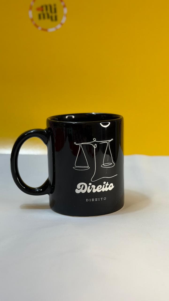 Caneca - Curso Direito preto