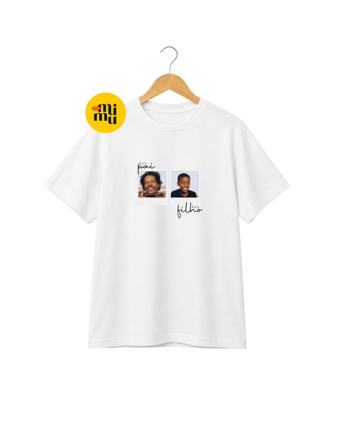 Camisa -Dia dos Pais - Polaroid - Tal pai, tal filho