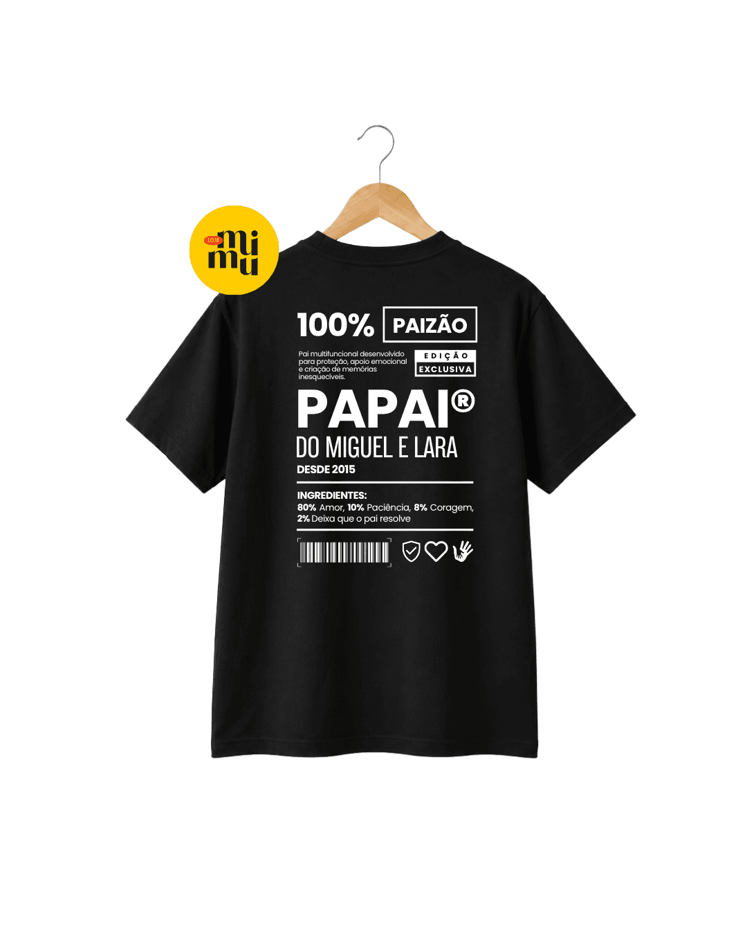 Camisa -Dia dos Pais - Alto em amor de pai