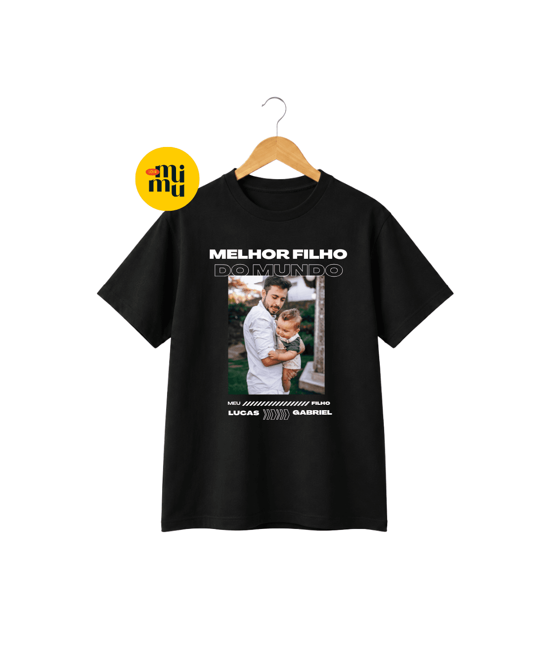 Camisa -Dia dos Pais - Melhor Filho do Mundo