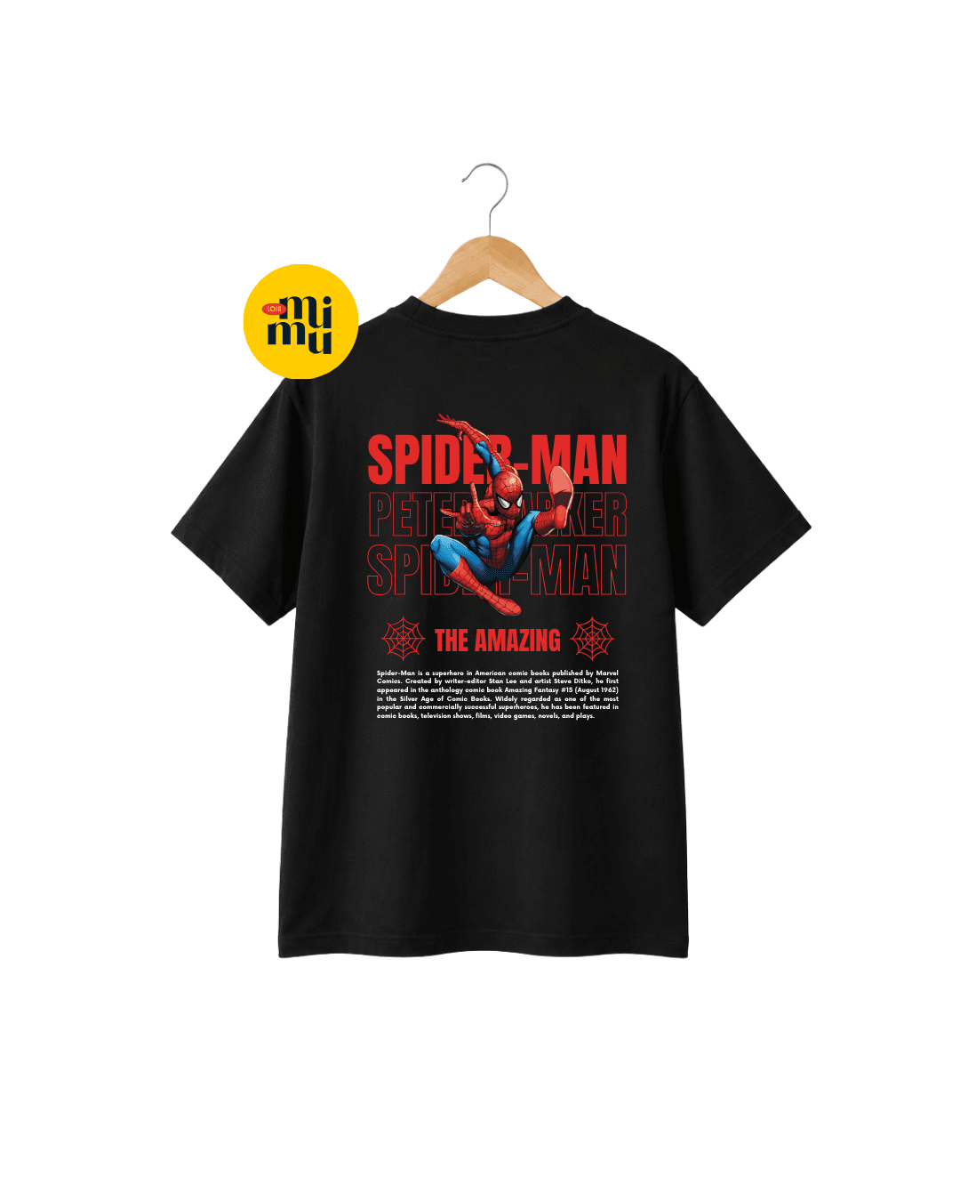 Camisa Homem Aranha - Biography Peter