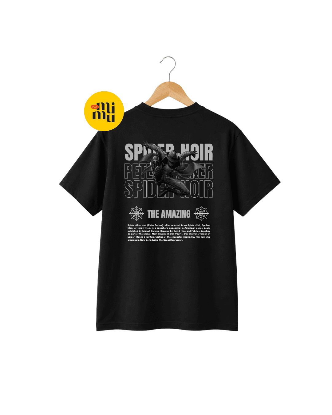 Camisa Homem Aranha - Biography Noir