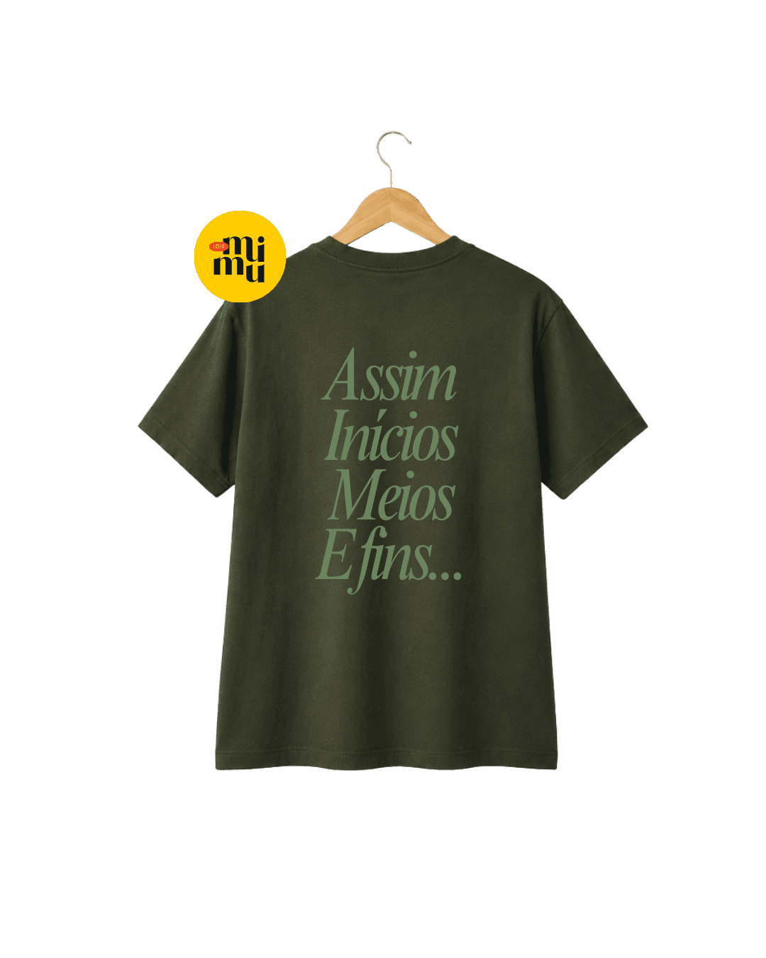 Camisa Jao - MP - Assim Inícios Meios e fins...