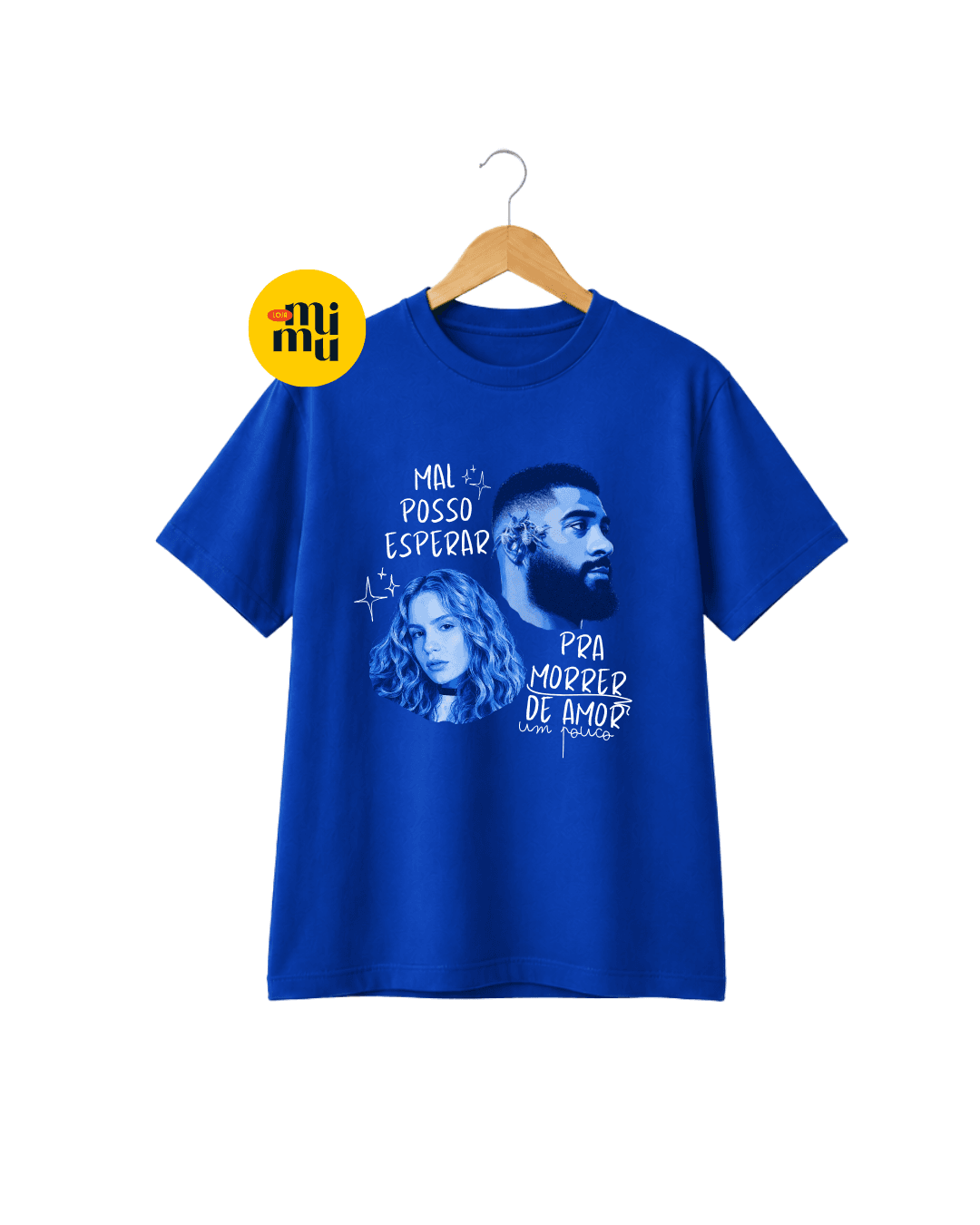 Camisa BACO - Mal posso esperar para morrer de amor - Carol Biazin