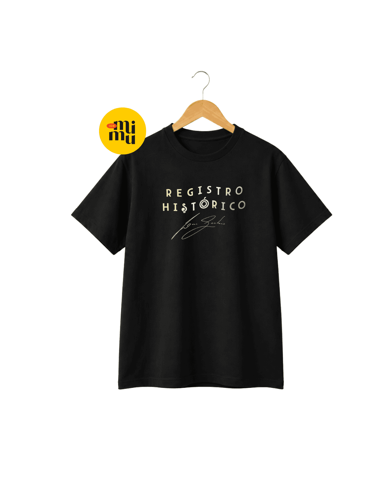 Camisa Luan Santana - Logo Registro Histórico
