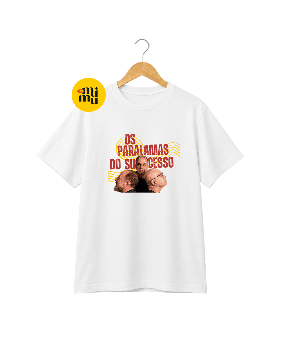 Camisa - Os Paralamas do Sucesso - Cabeças ondas
