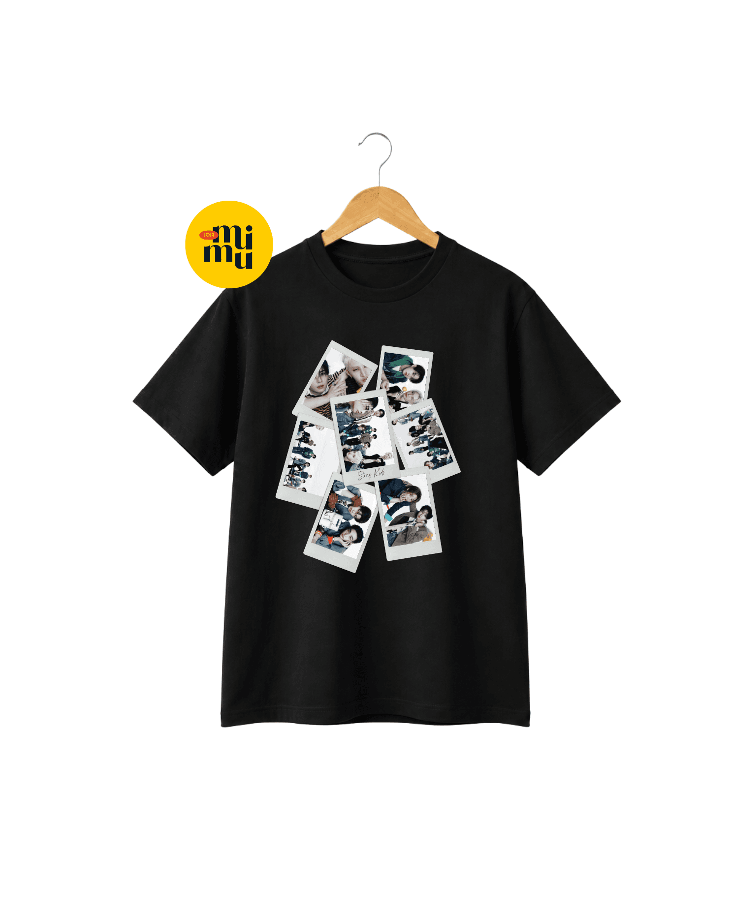 Camisa Stray Kids - Fotos espalhadas