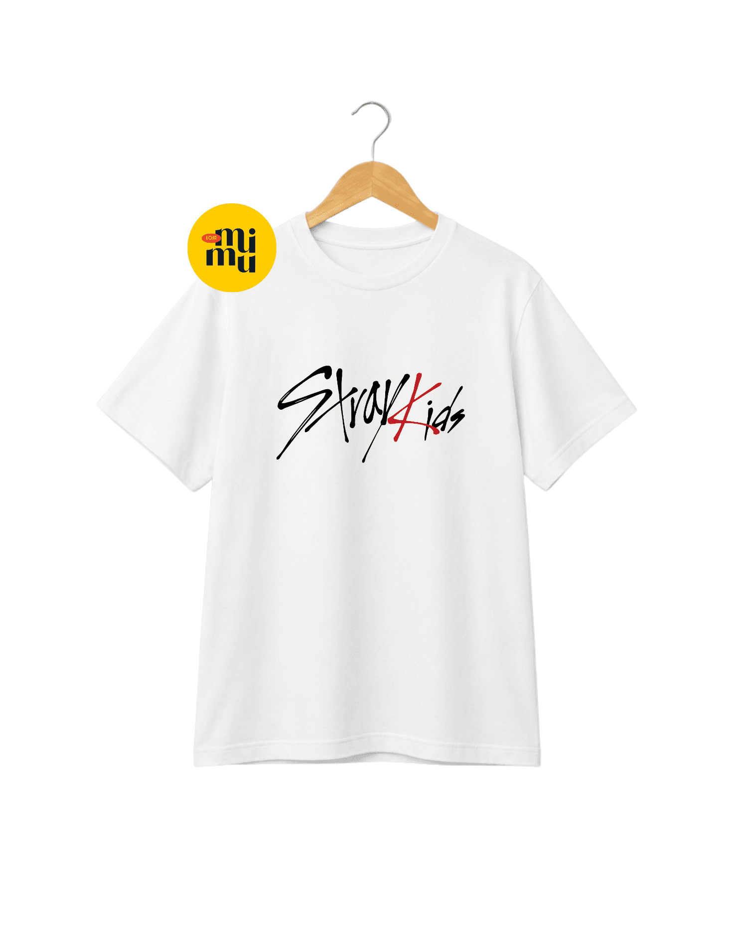 Camisa Stray Kids - Logo Banda