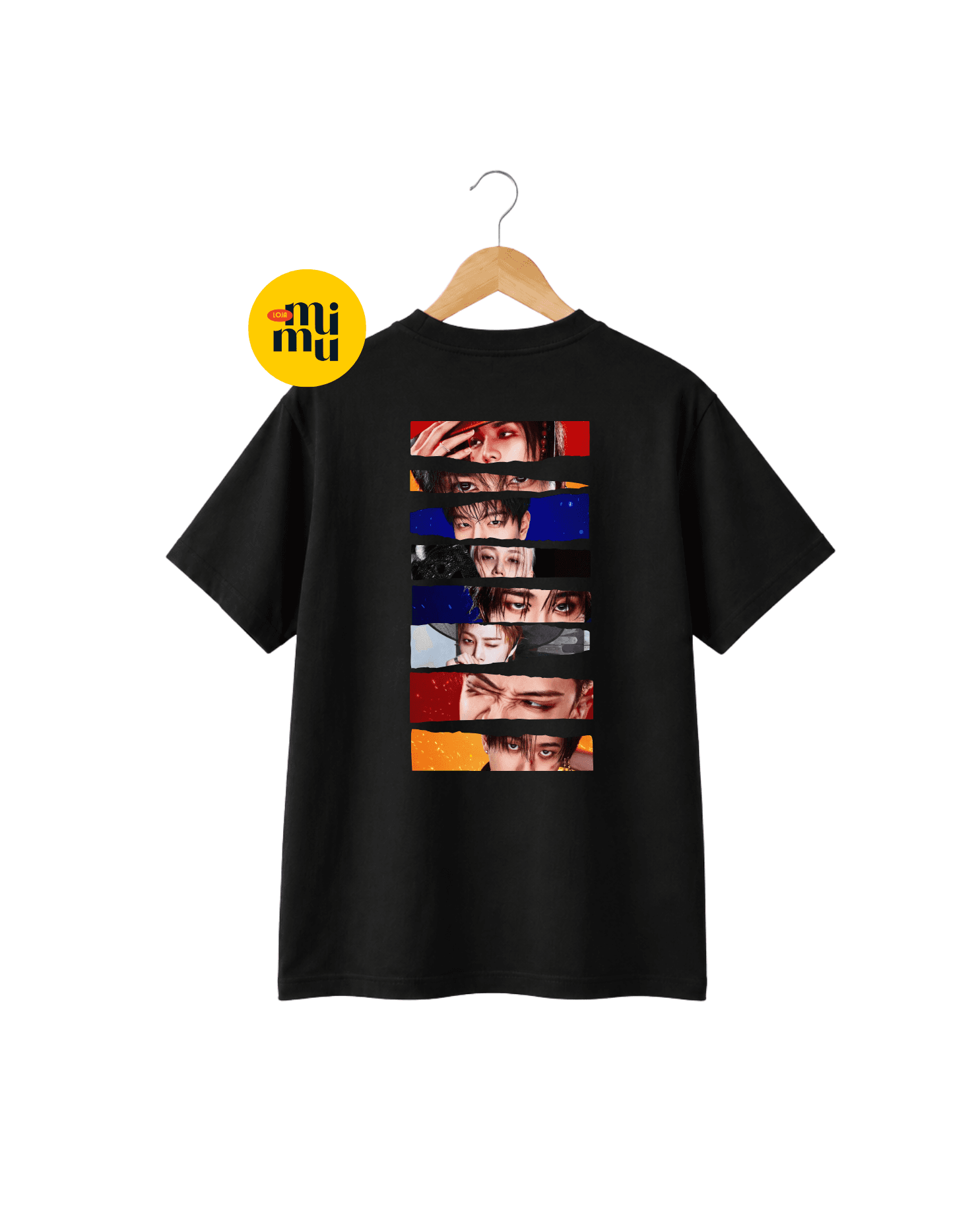 Camisa Stray Kids - Olhos papel rasgado