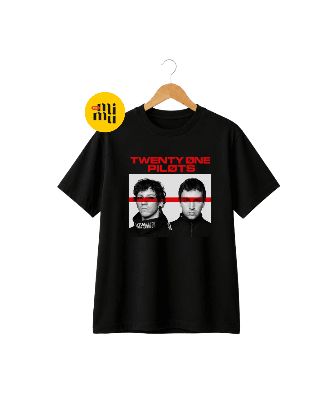 Camisa Twenty One Pilots - Olhos vermelhos
