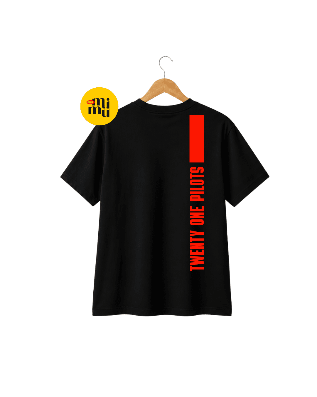 Camisa Twenty One Pilots - Faixa Vermelha