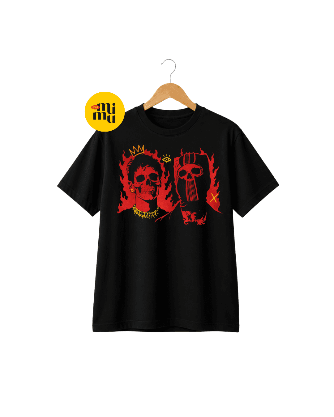 Camisa Twenty One Pilots - Caveiras