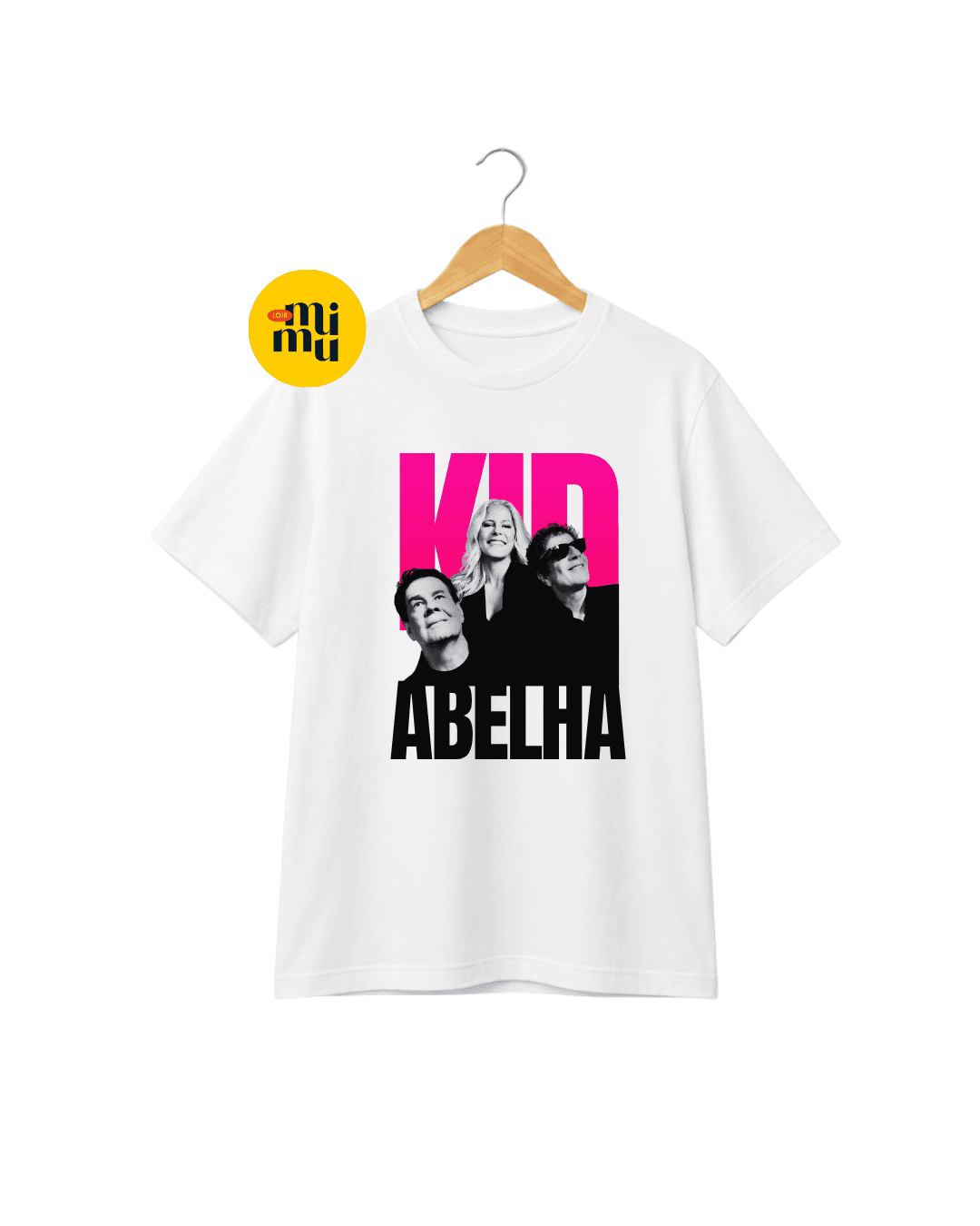 Camisa Kid Abelha - Poster + datas turnê