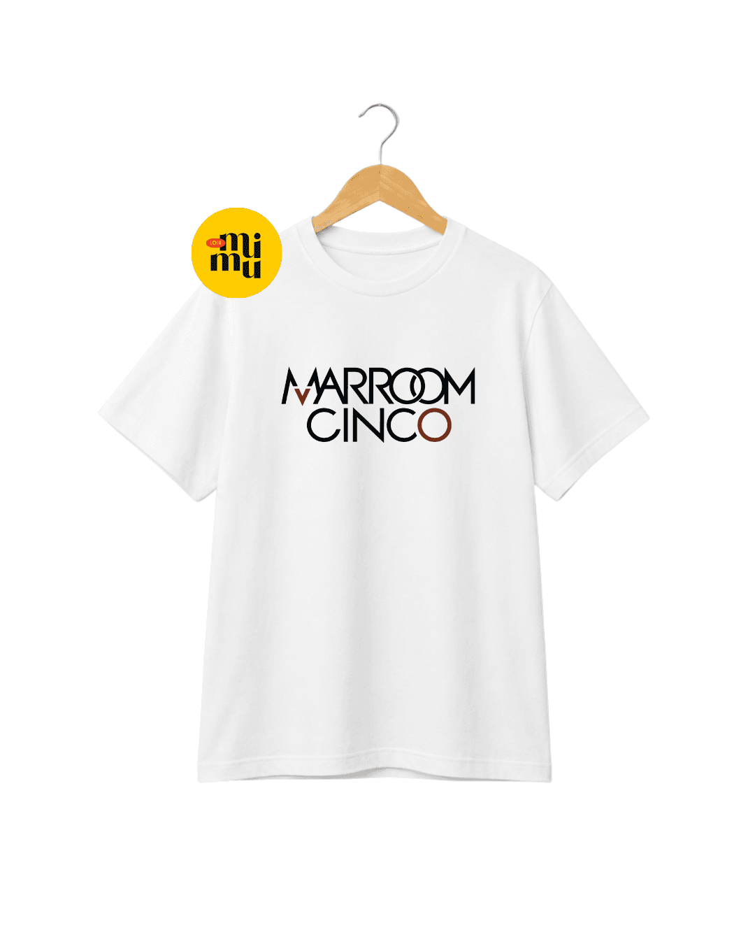 Camisa Maroon 5 - Marrom cinco
