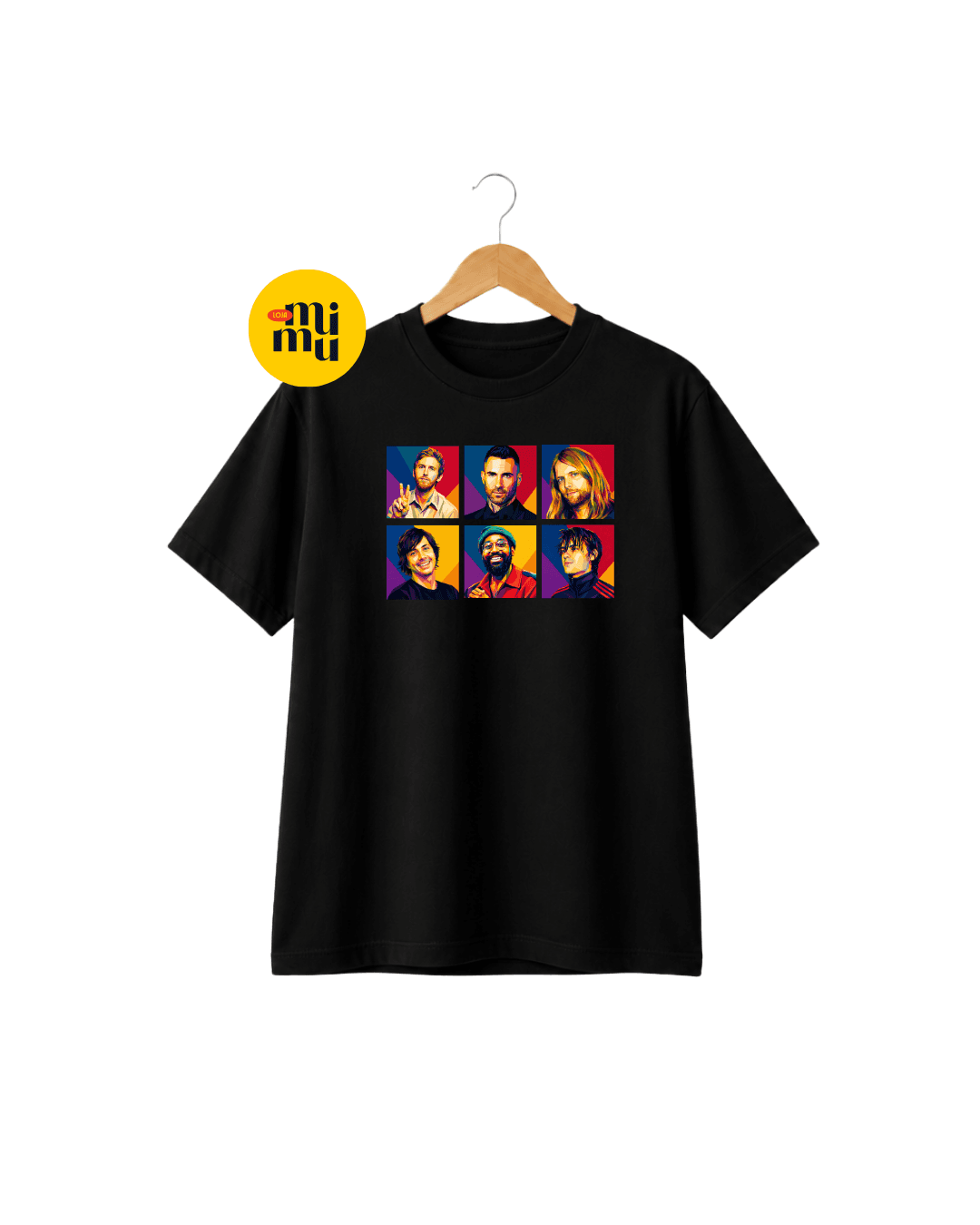 Camisa Maroon 5 - Art Pop