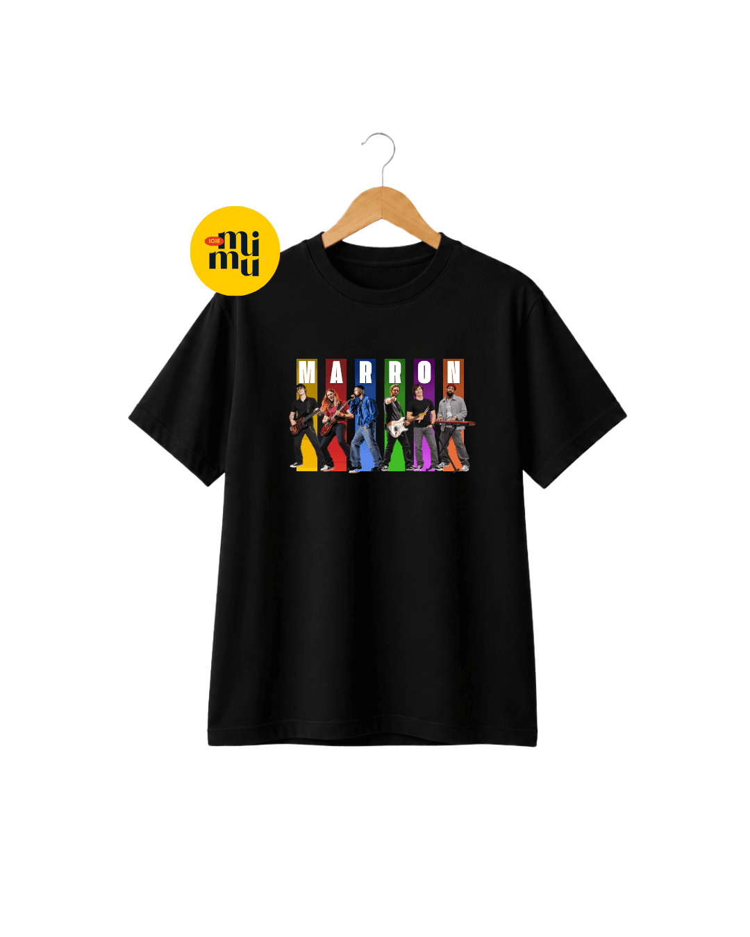 Camisa Maroon 5 - Cores