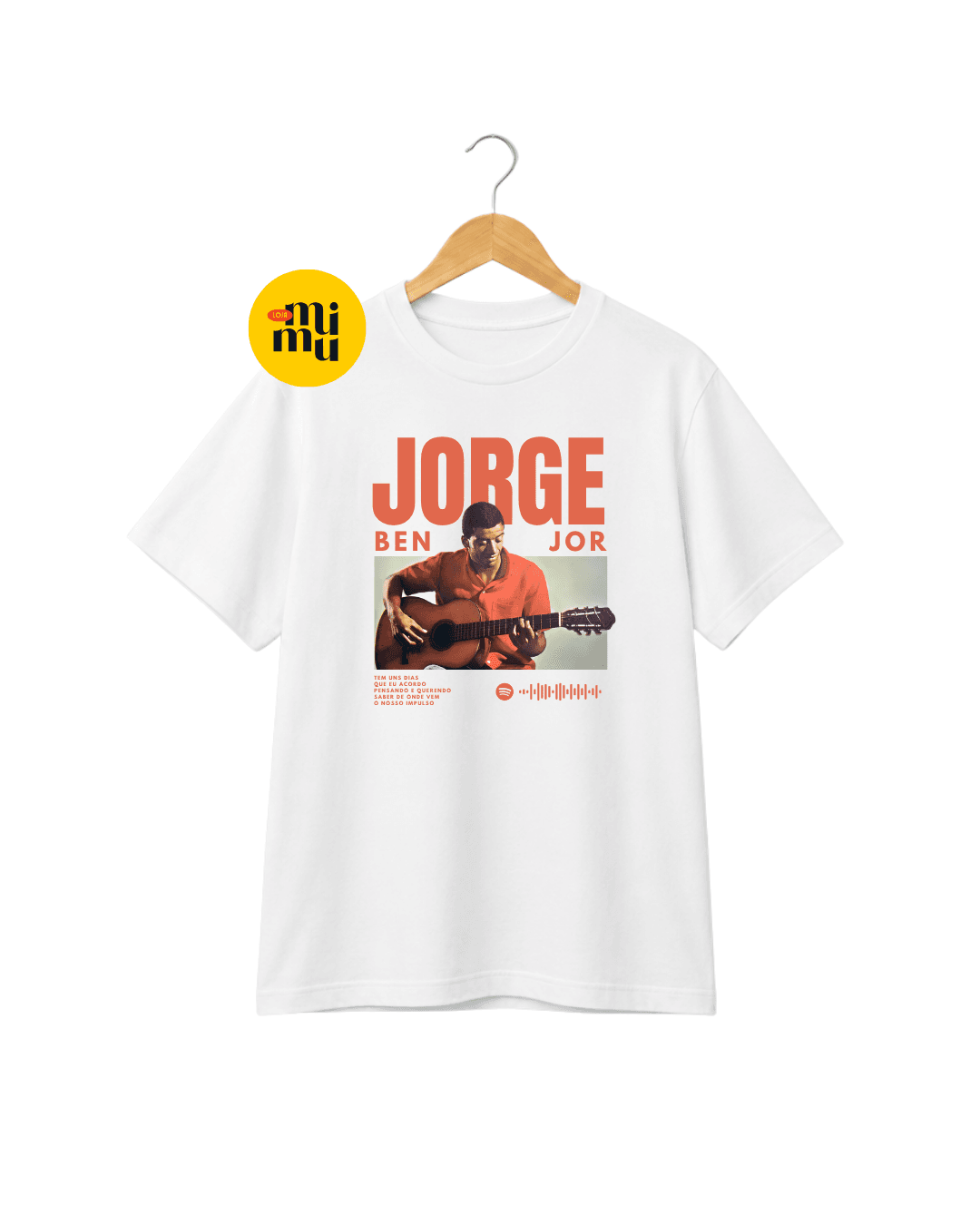 Camisa Jorge Ben Jor - Errare Humanum Est - Errar é humano