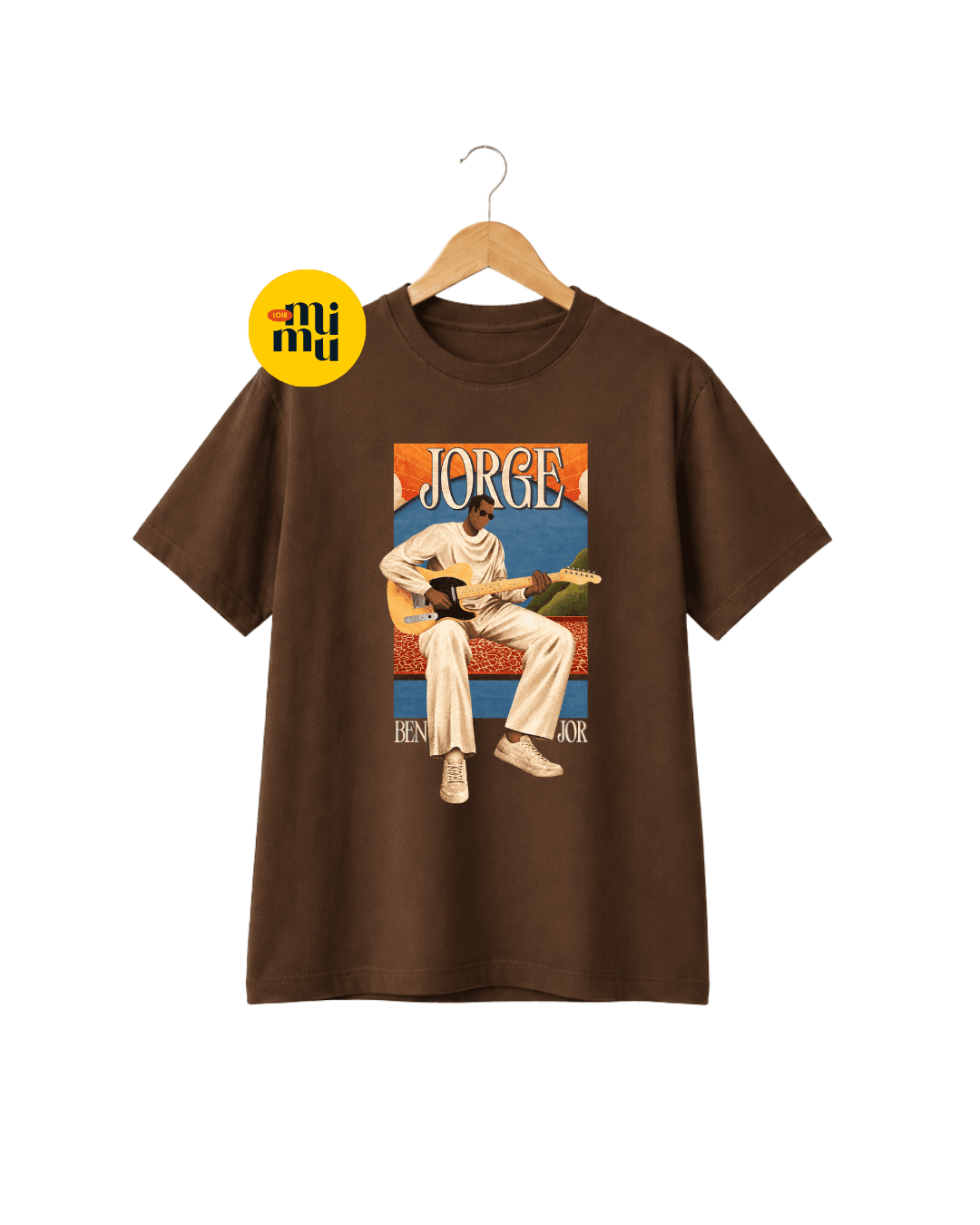 Camisa Jorge Ben Jor - Cartaz Turnê