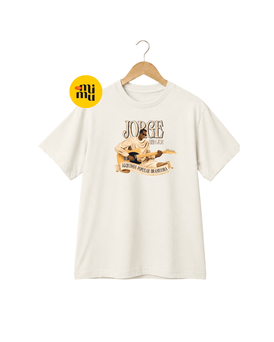 Camisa Jorge Ben Jor - Alquimia Popular Brasileira - Centro