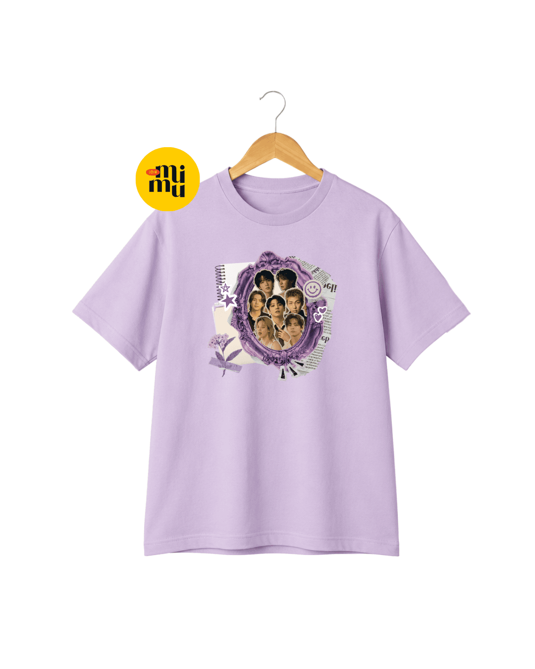 Camisa BTS - Recortes