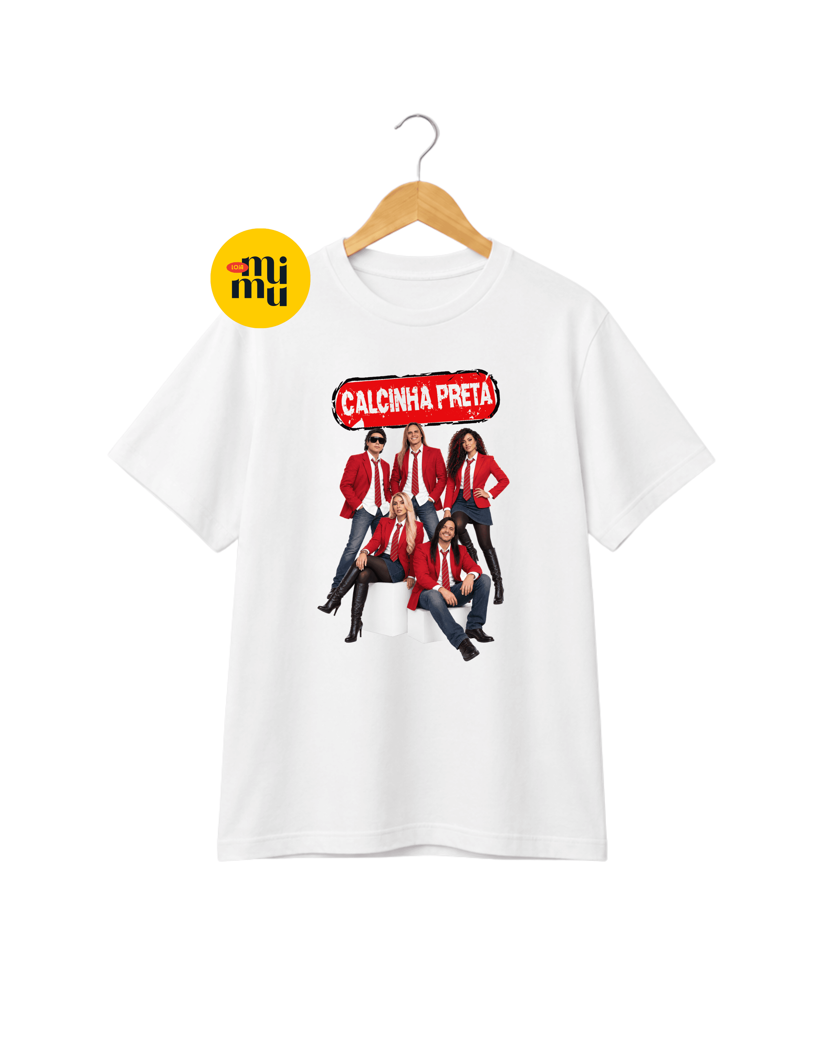 Camisa Calcinha Preta - Rebelde