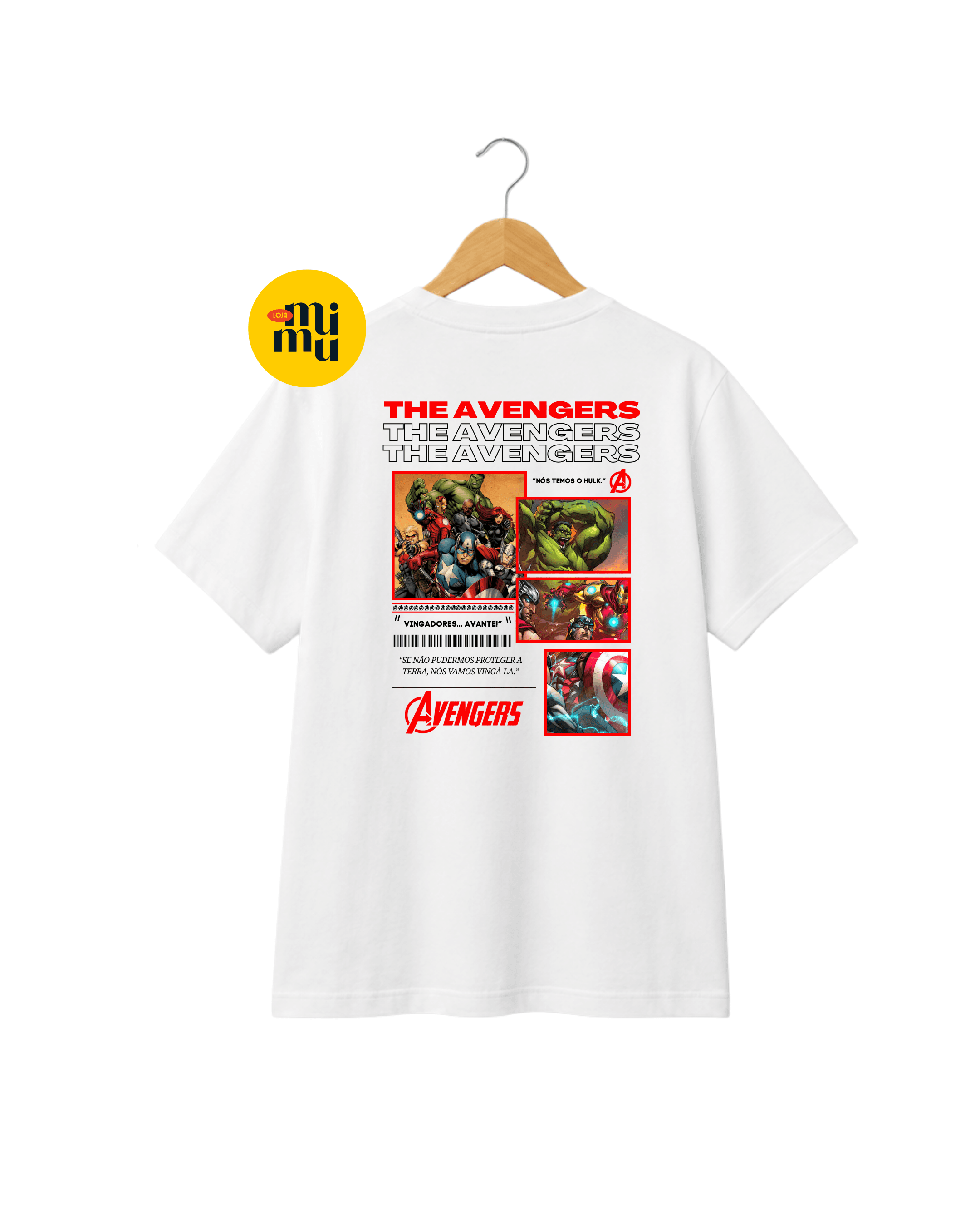 Camisa Os vingadores - The avengers quadros