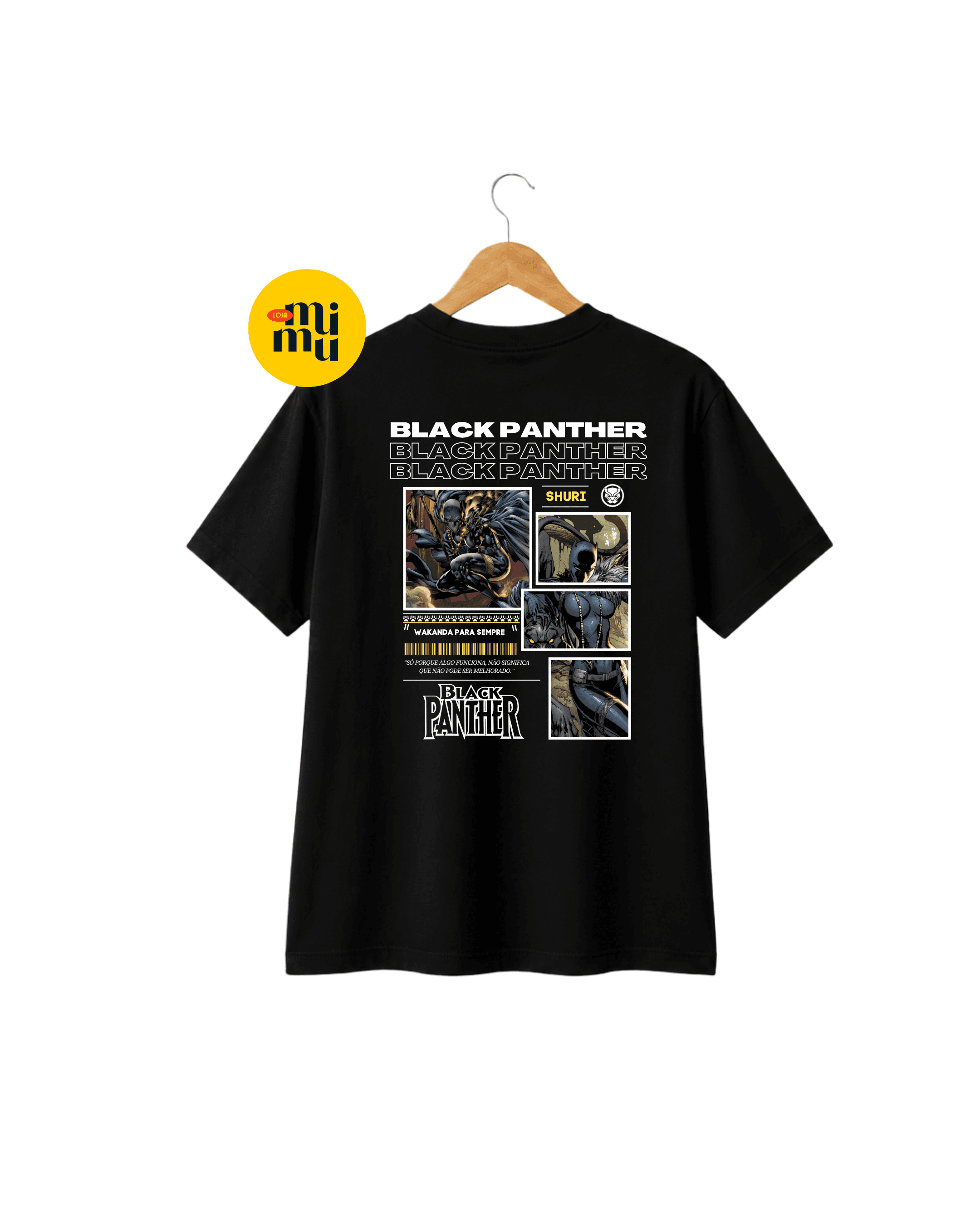 Camisa Pantera negra - Black panther Shuri