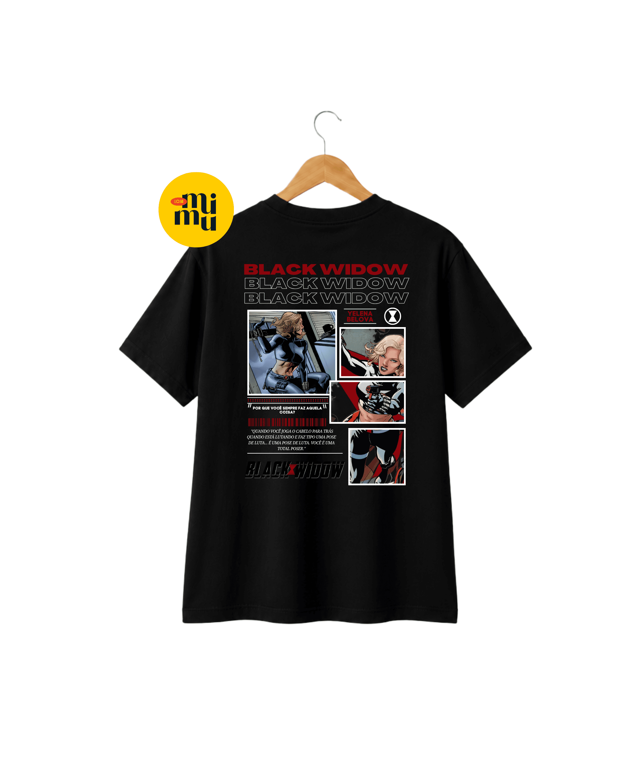 Camisa Black widow - Yelena Belova quadros