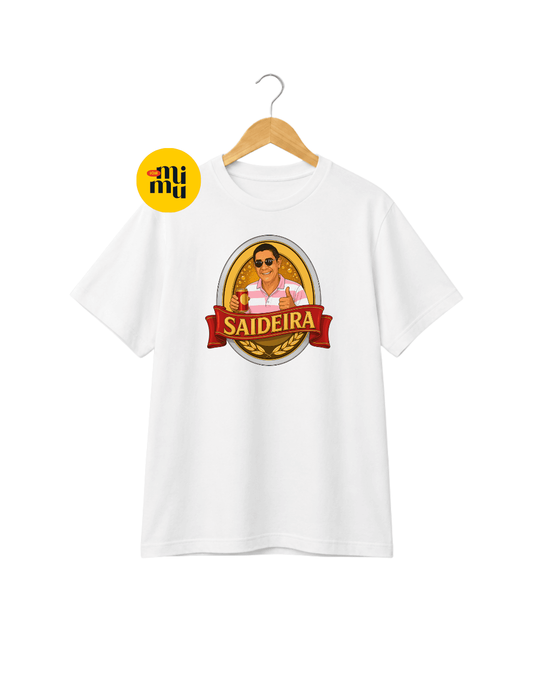 Camisa Zeca Pagodinho - Rótulo Cerveja