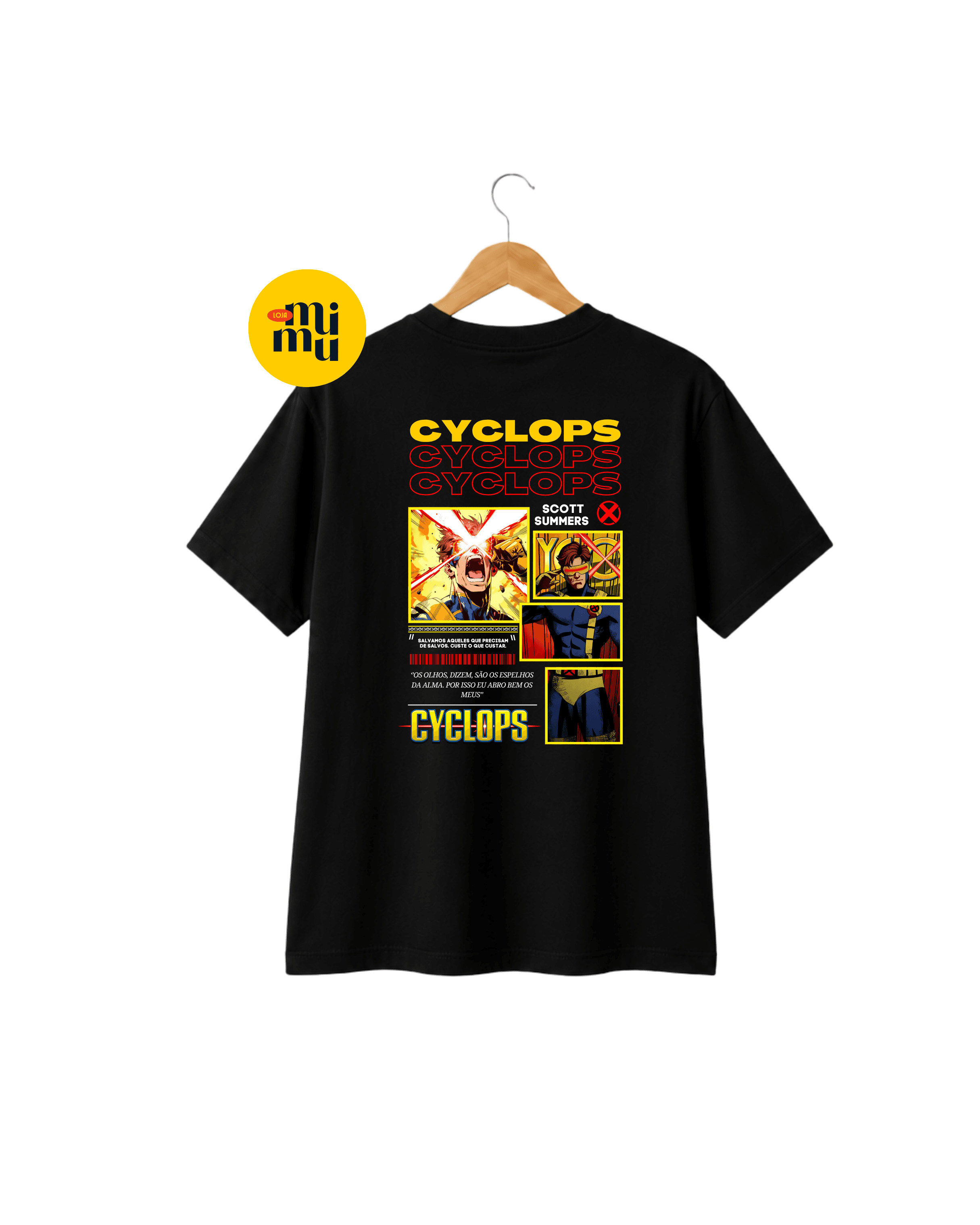Camisa Ciclope - cyclops quadros