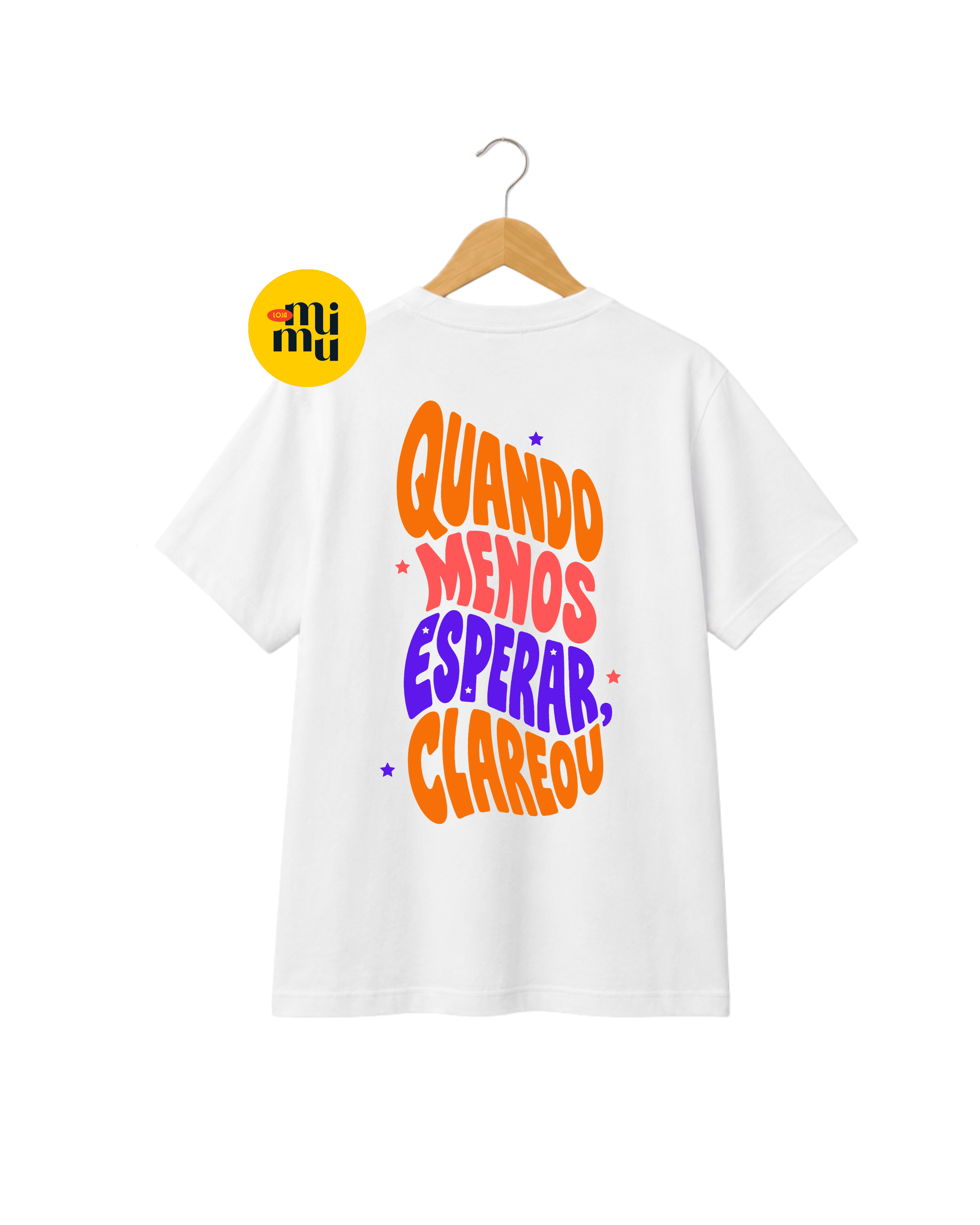 Camisa Ivete Sangalo - Clareou colorido