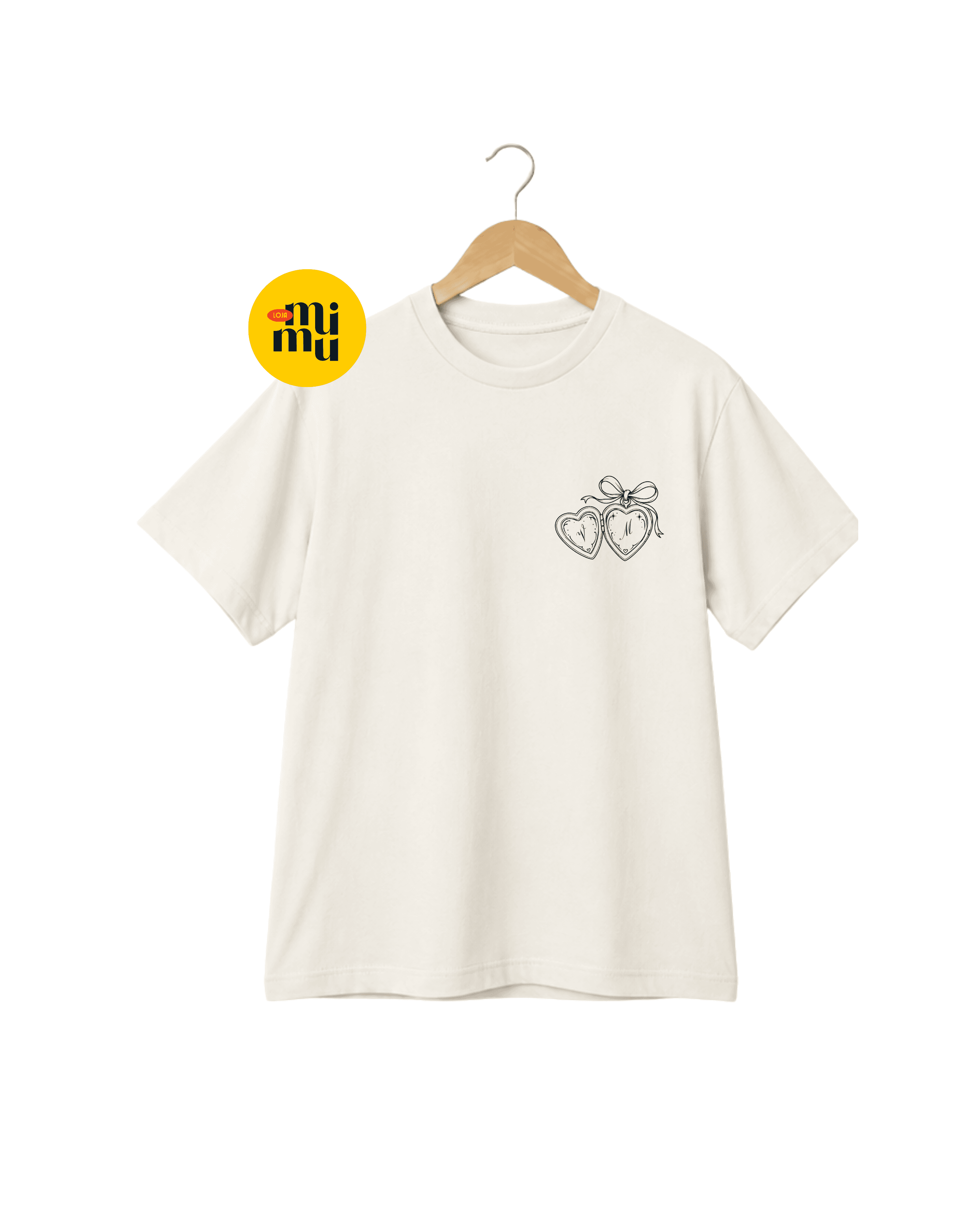 Camisa Nando Reis - Relicário + INICIAIS PERSONALIZADAS