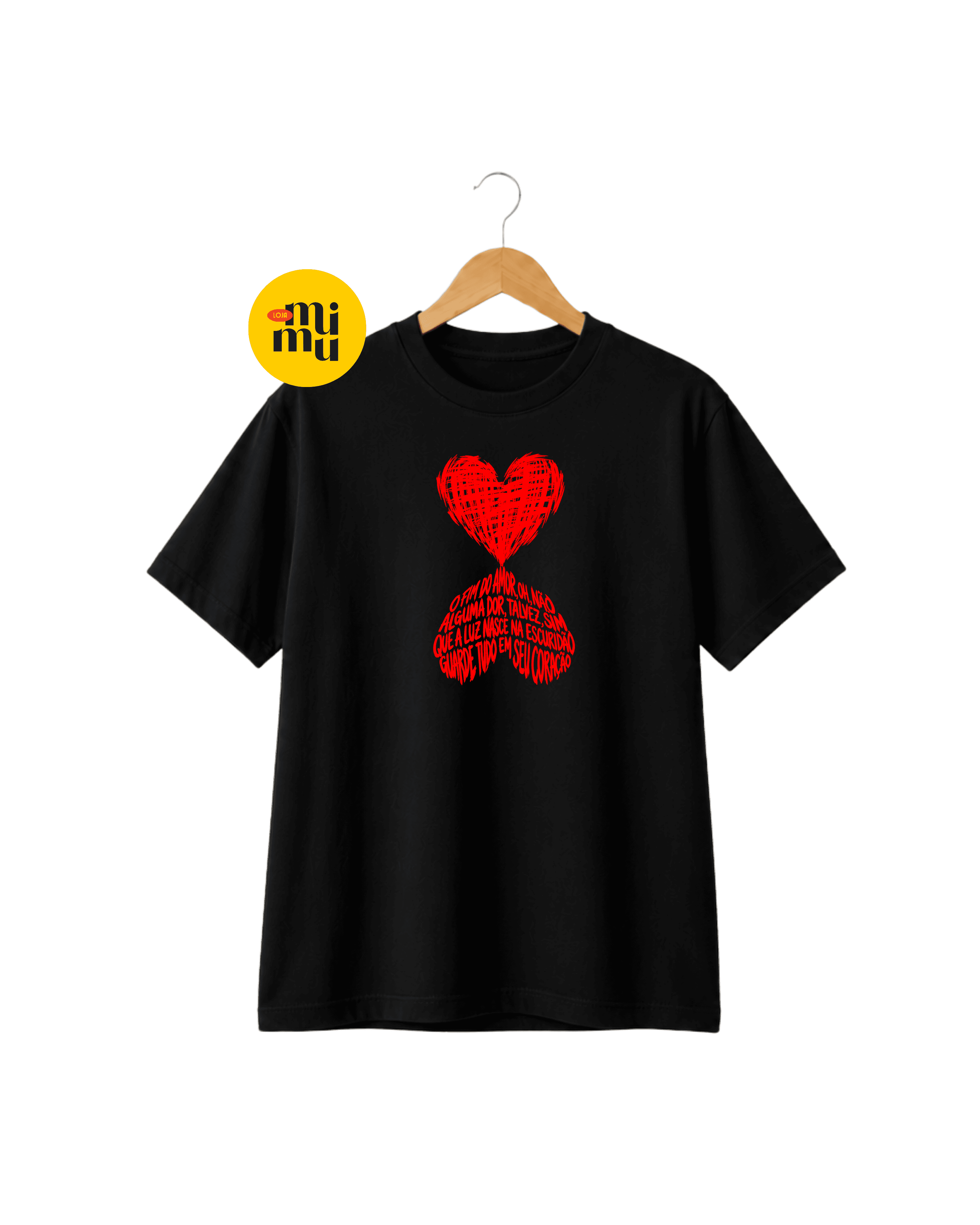 Camisa Gilberto Gil - Guarde tudo em seu coração