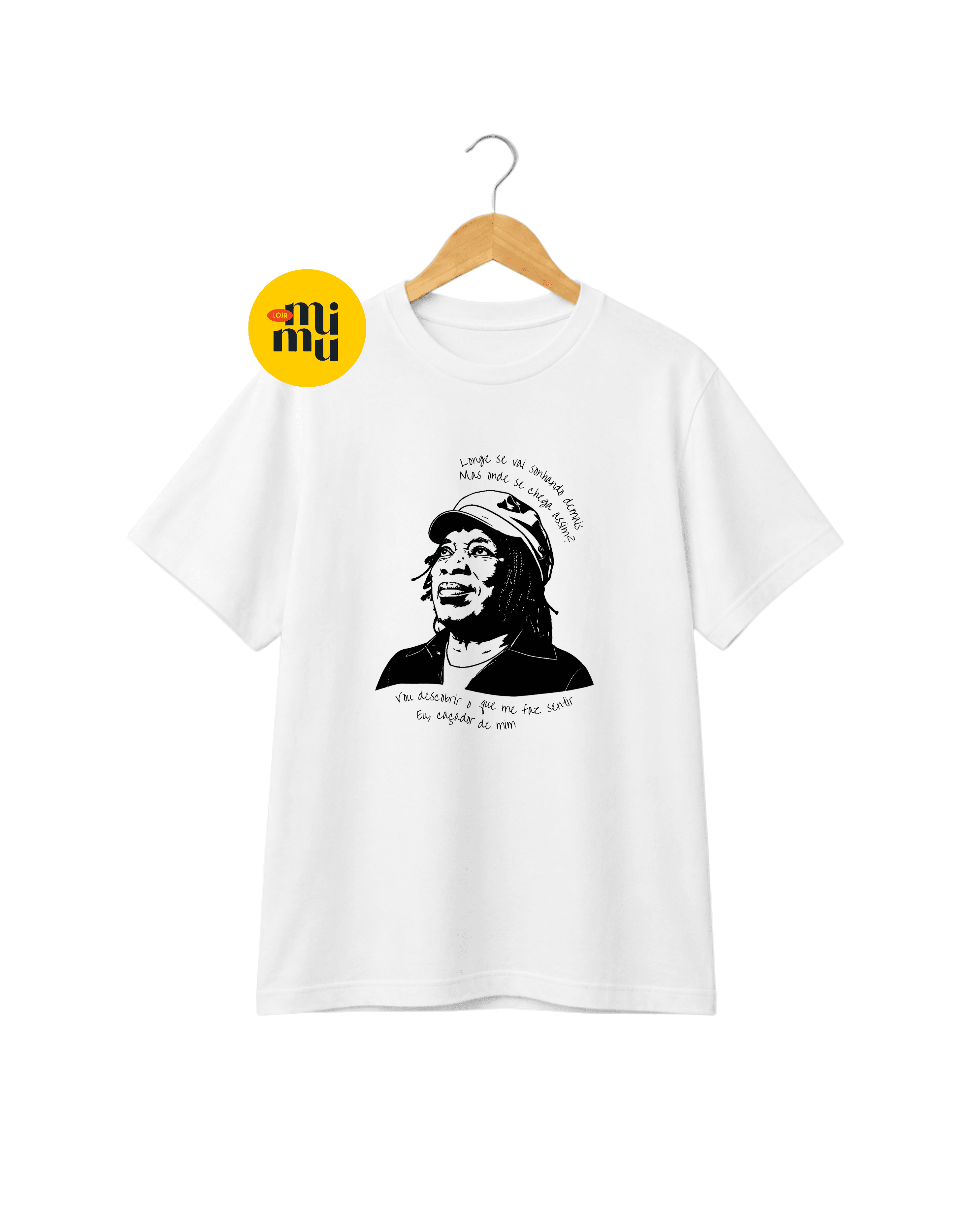Camisa Milton nascimento - Caçador de Mim